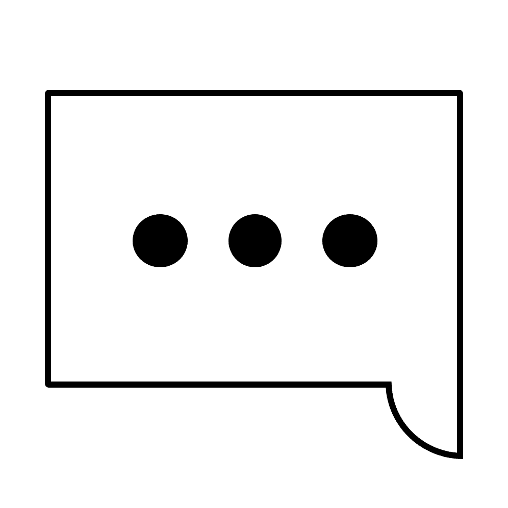 Chat with customers through a chatbot