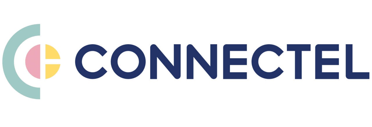Connectel logotype blue